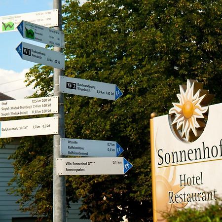 Hotel Restaurant Sonnenhof Weyerbusch Dış mekan fotoğraf