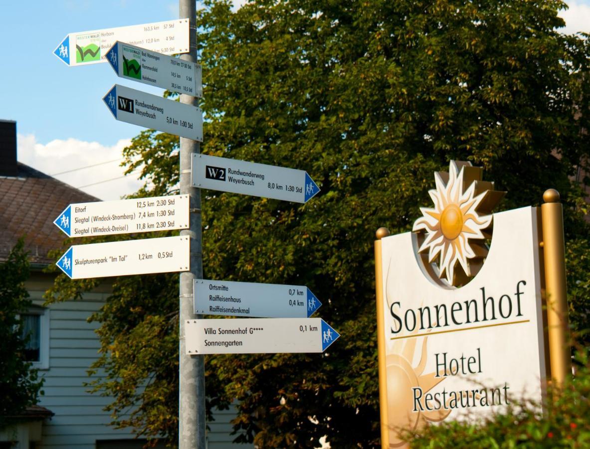 Hotel Restaurant Sonnenhof Weyerbusch Dış mekan fotoğraf